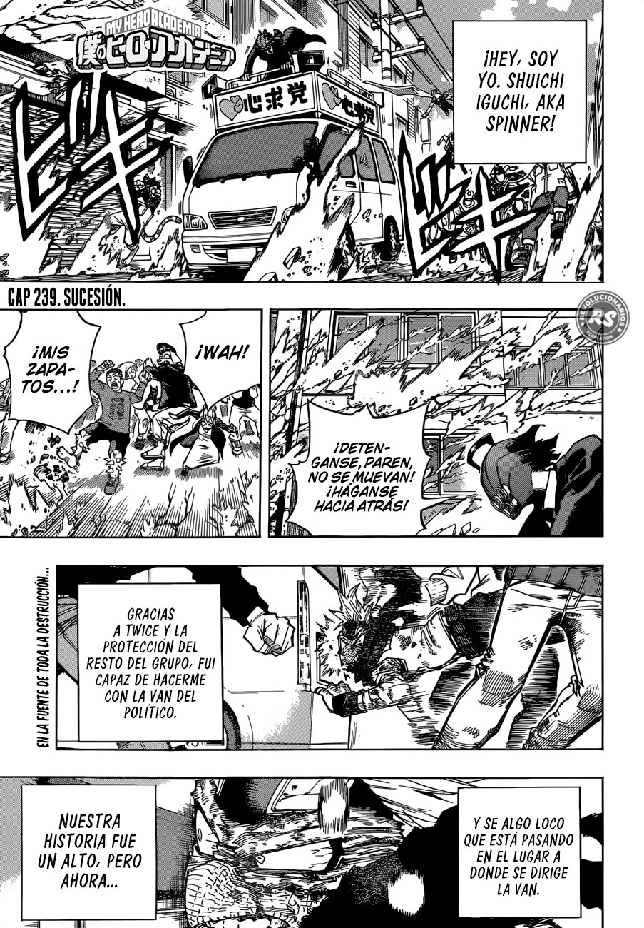 Read MY Hero Academia ES Manga Online