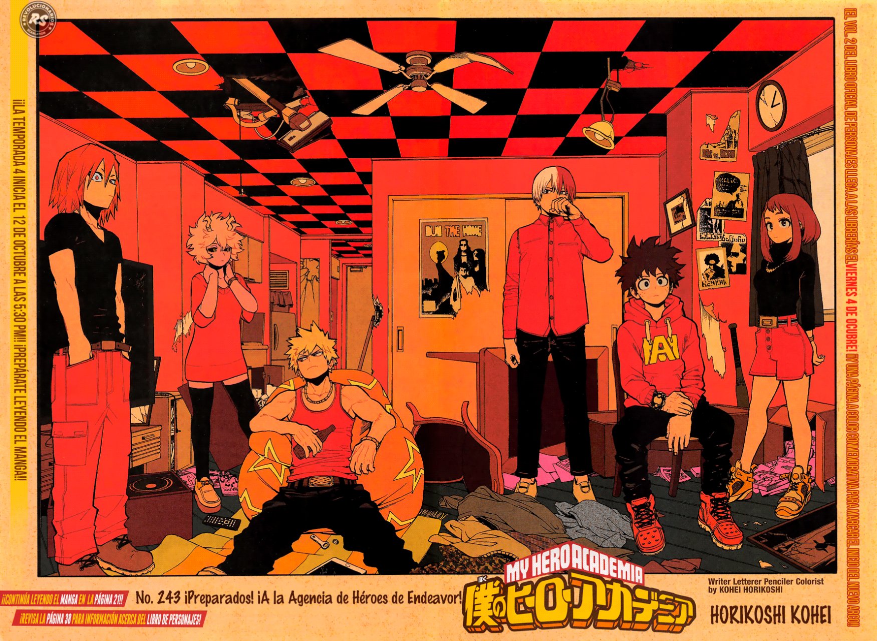 Read MY Hero Academia ES Manga Online