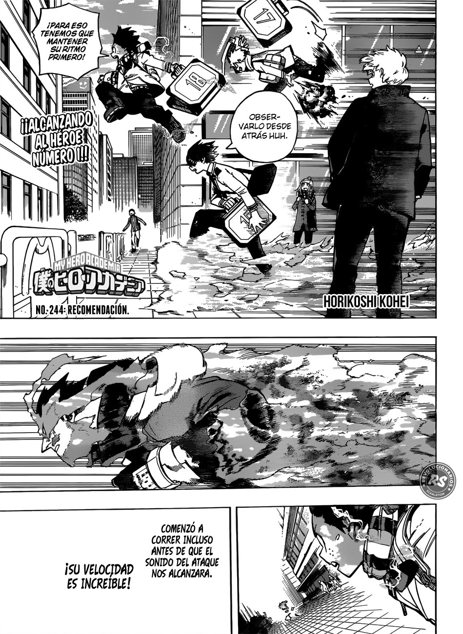 Read MY Hero Academia ES Manga Online