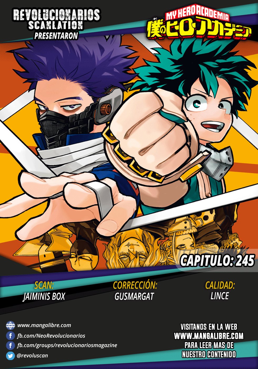 Read MY Hero Academia ES Manga Online