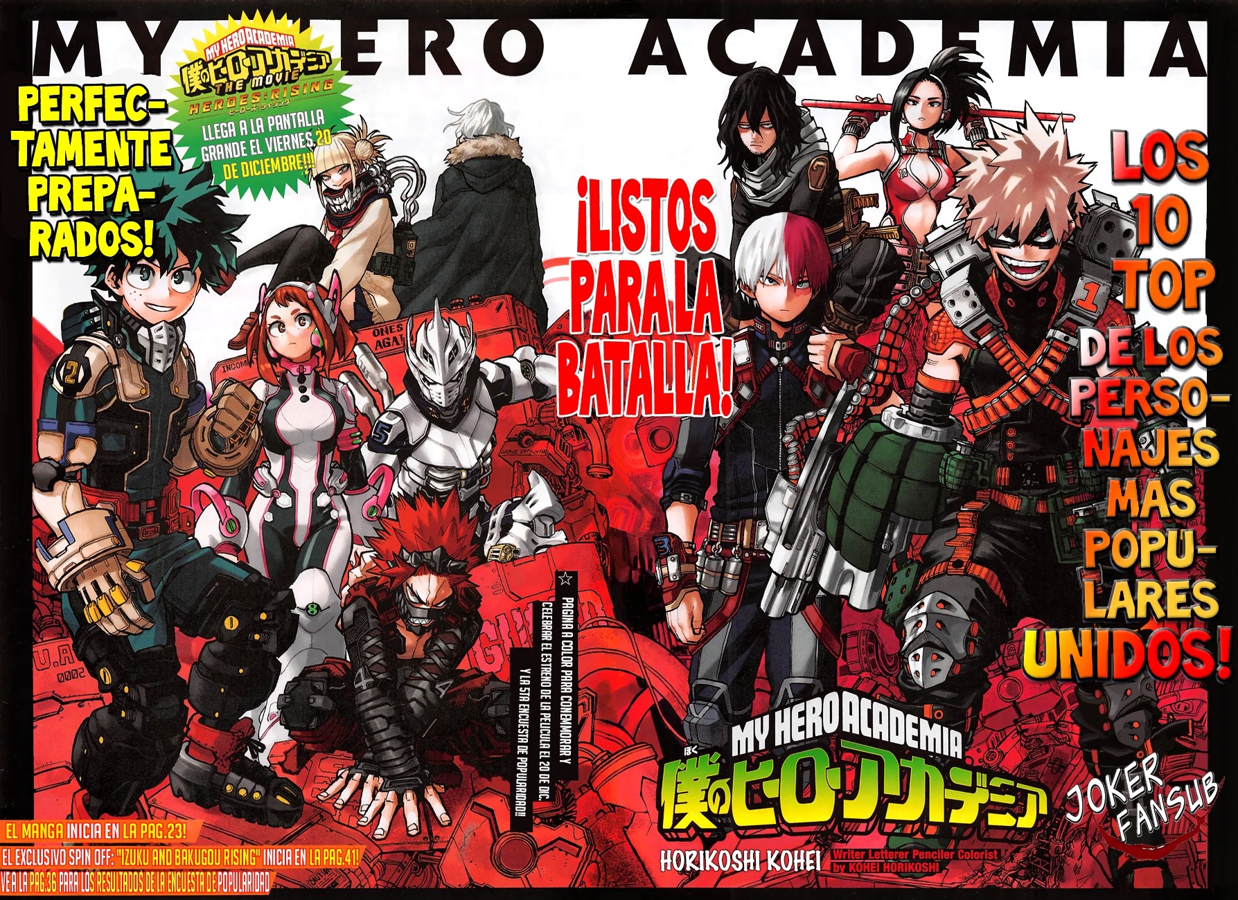 Read MY Hero Academia ES Manga Online