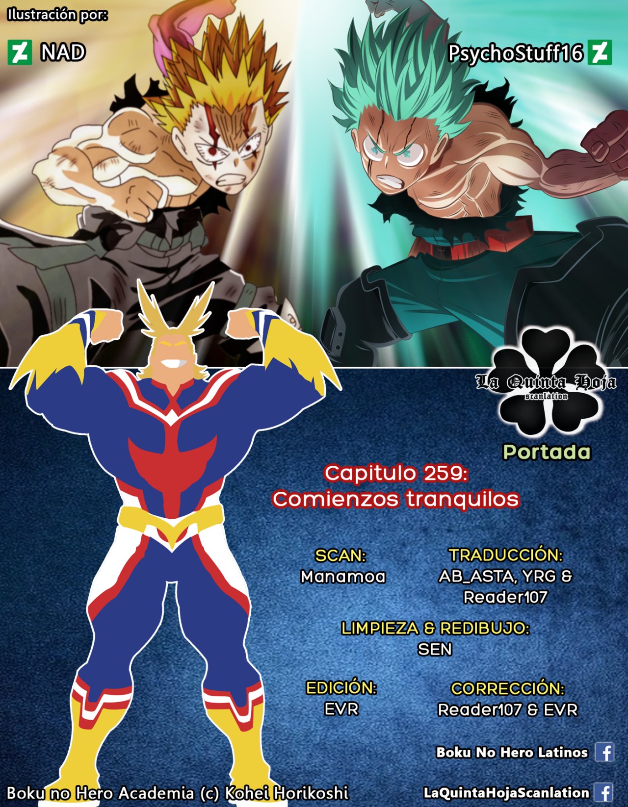 Read MY Hero Academia ES Manga Online