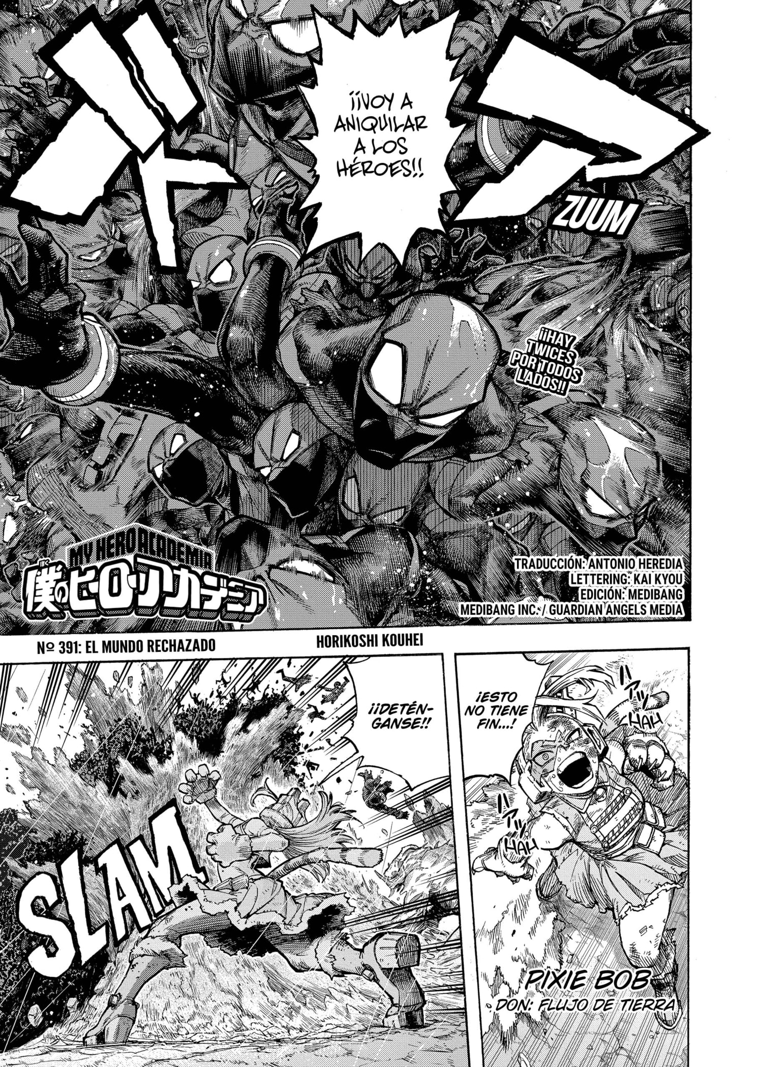 Read MY Hero Academia ES Manga Online