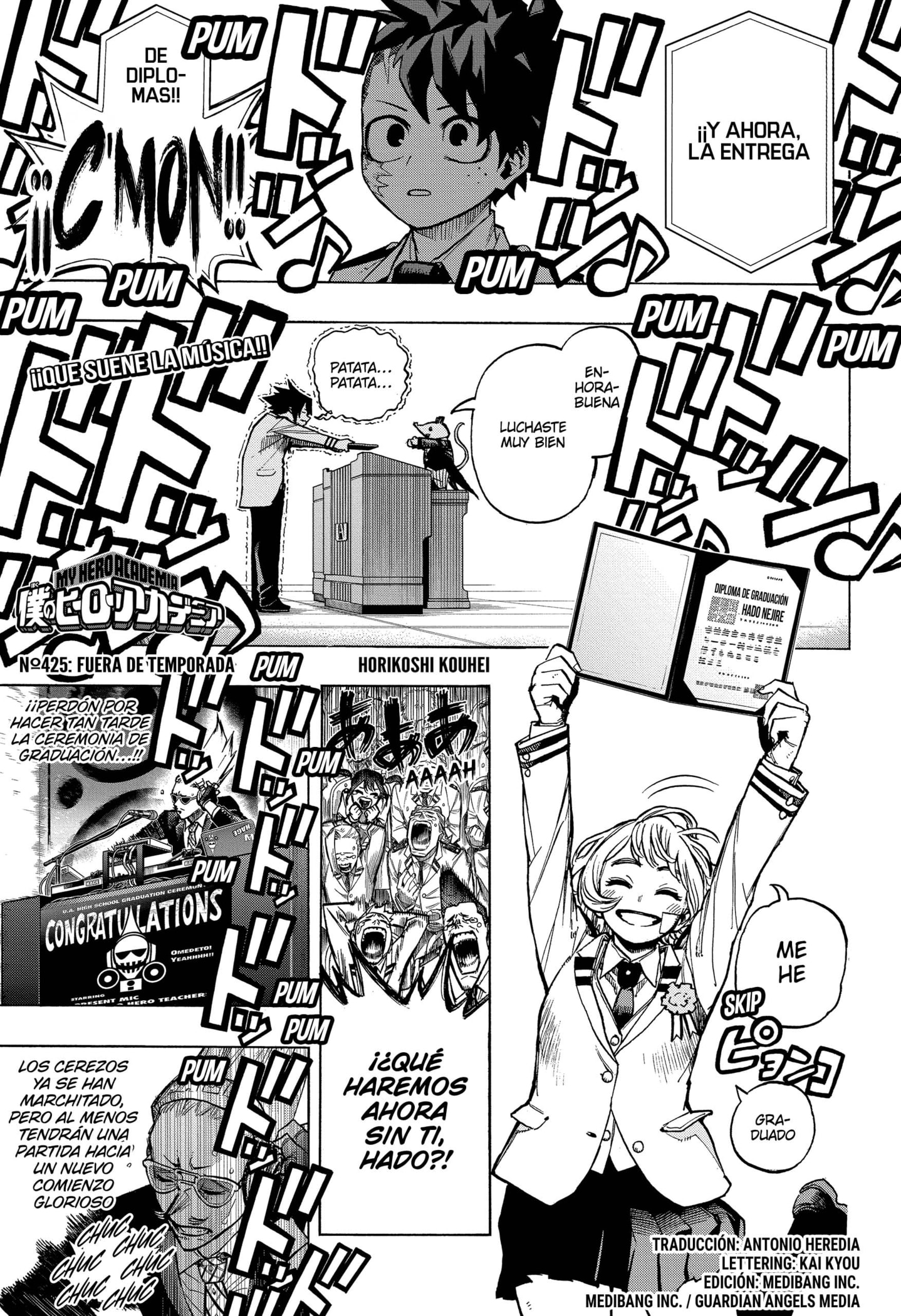 Read MY Hero Academia ES Manga Online