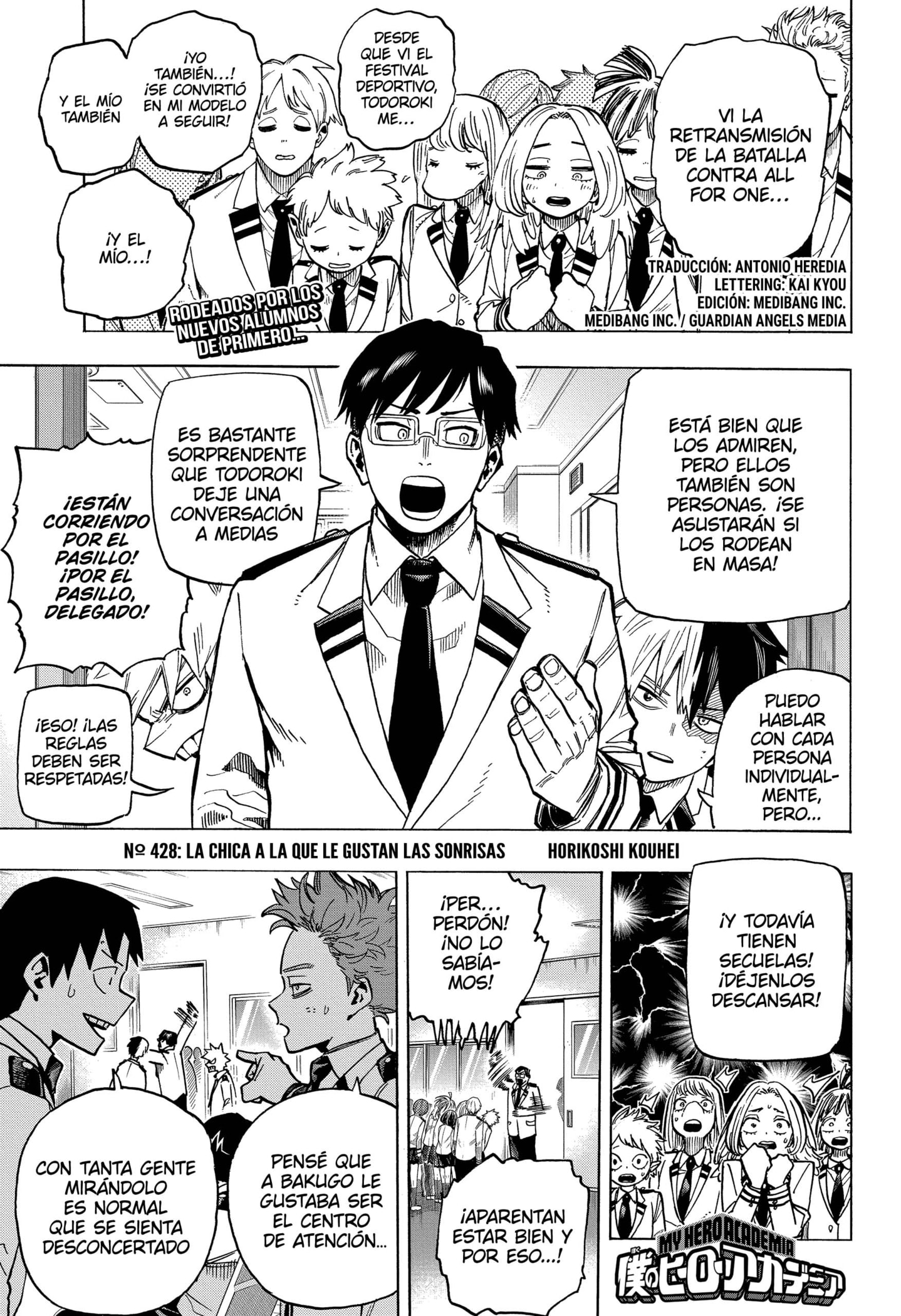 Read MY Hero Academia ES Manga Online