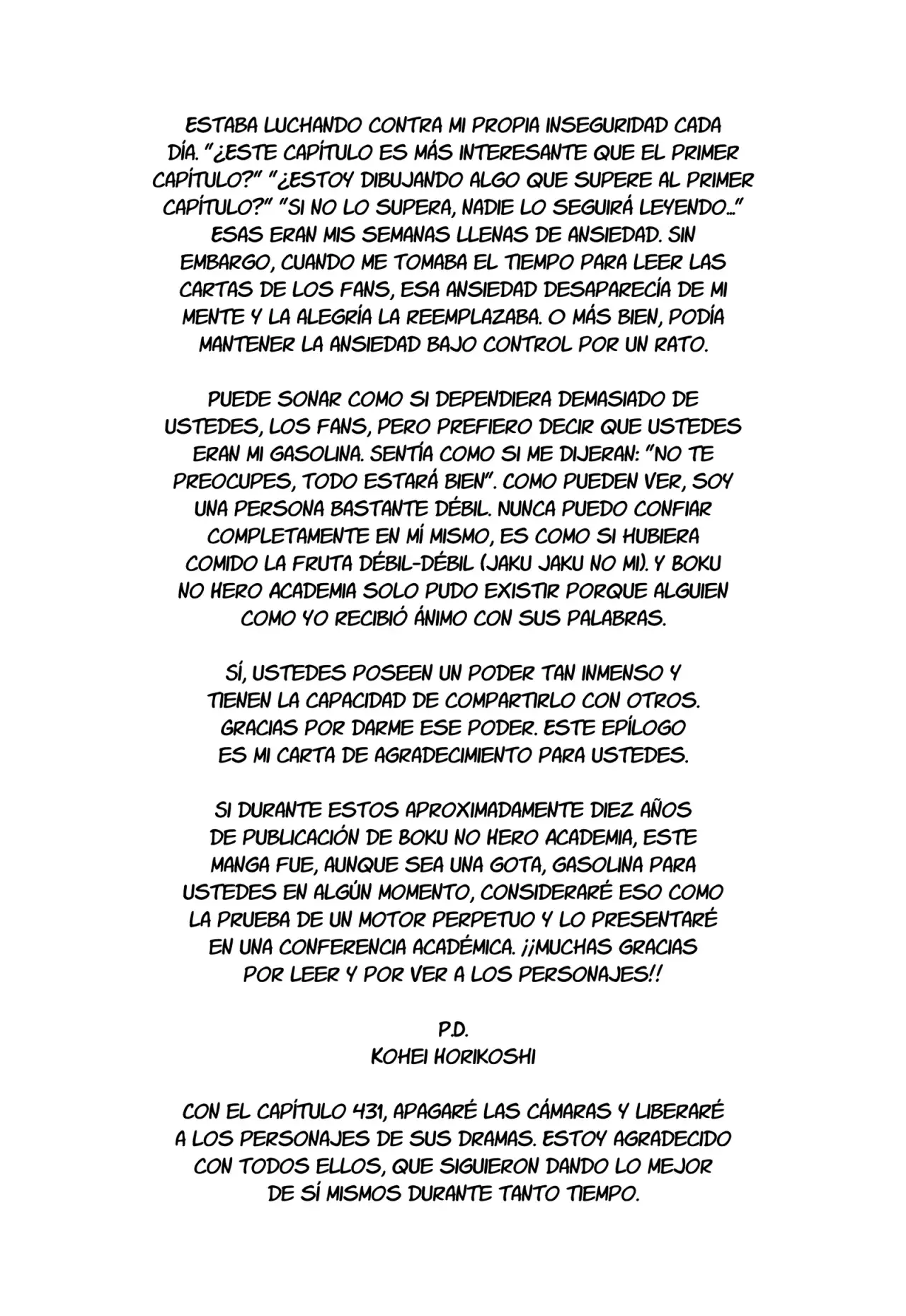 Read MY Hero Academia ES Manga Online