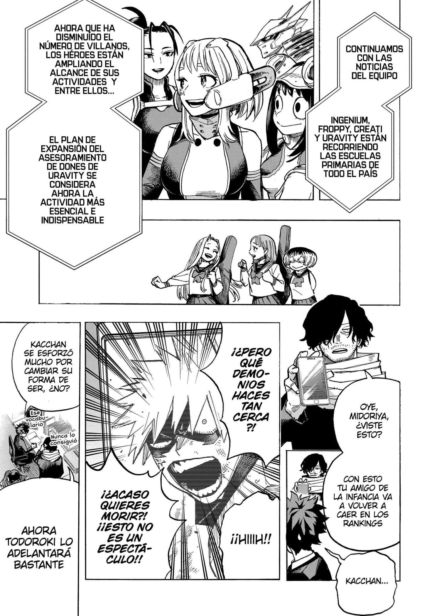 Read MY Hero Academia ES Manga Online