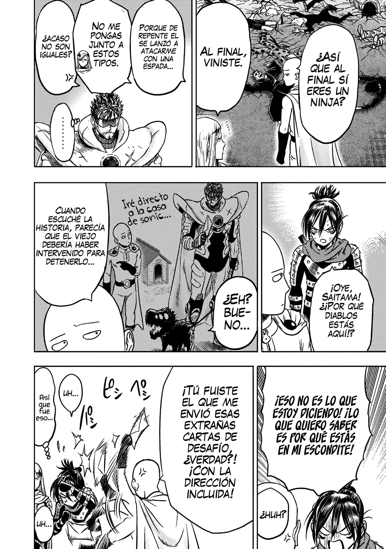 Read One Punch Man ES Manga Online