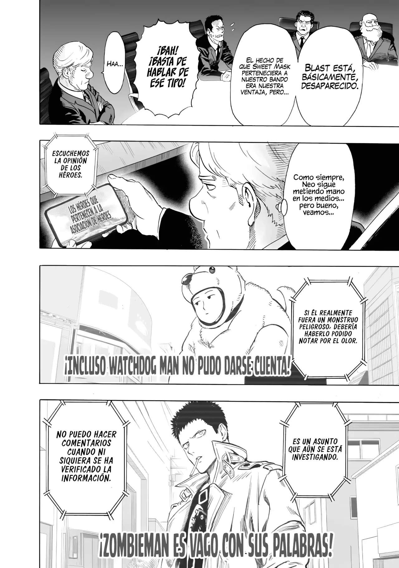 Read One Punch Man ES Manga Online