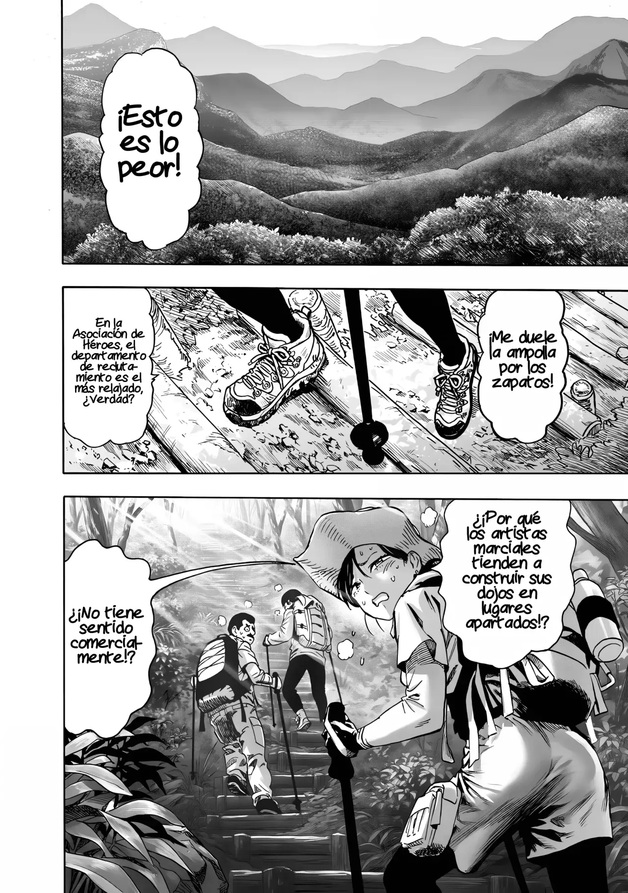 Read One Punch Man ES Manga Online