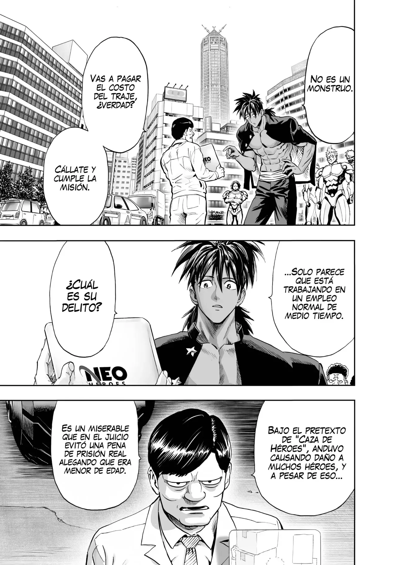 Read One Punch Man ES Manga Online