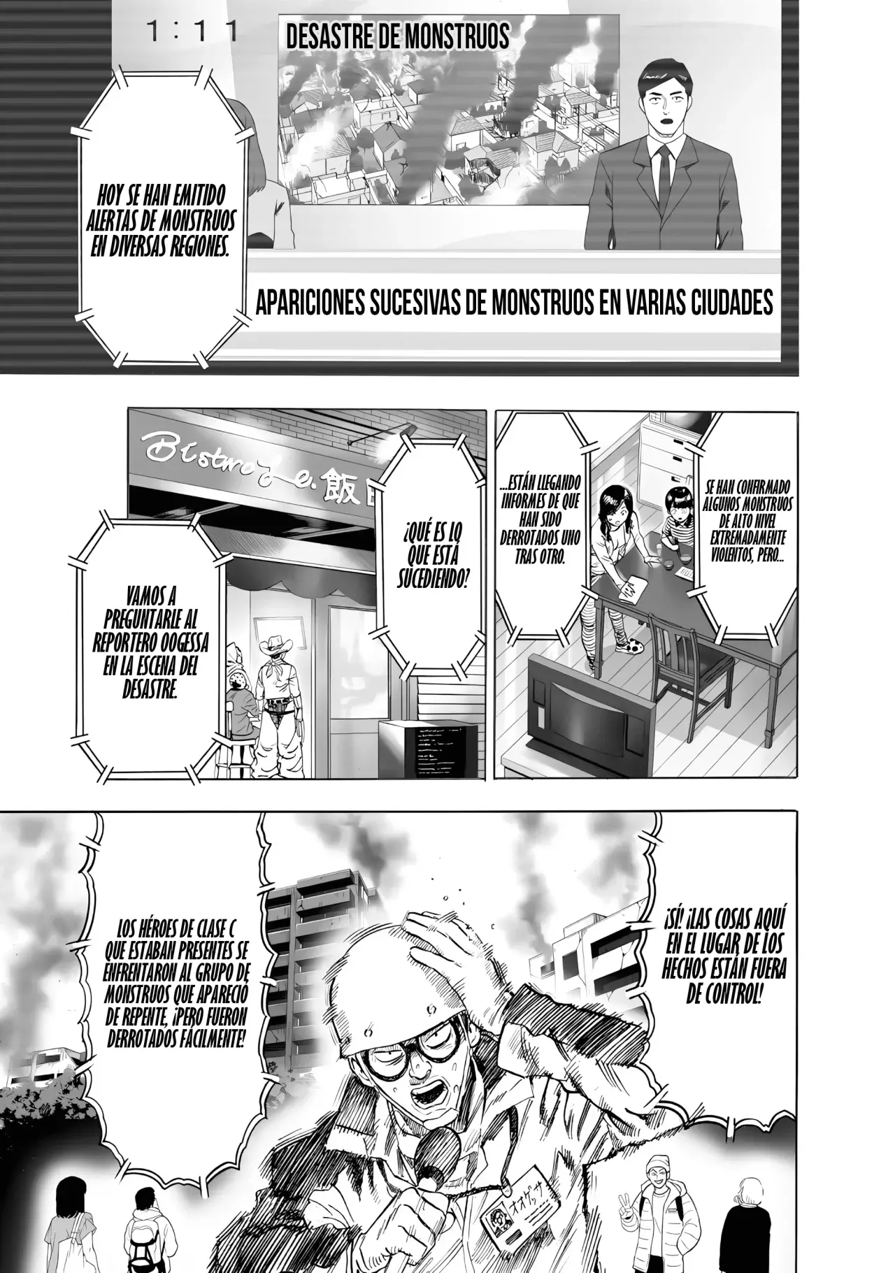 Read One Punch Man ES Manga Online