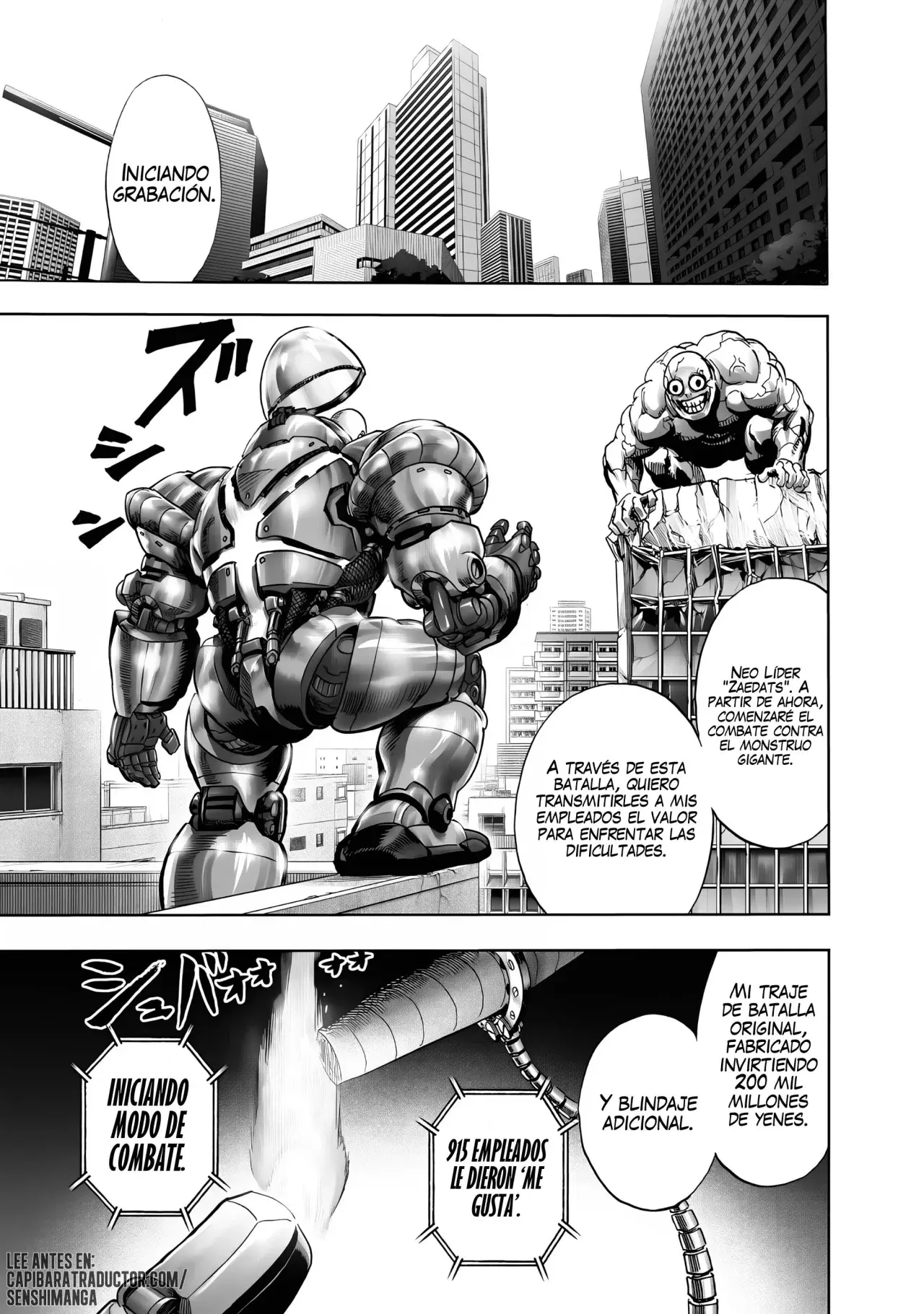 Read One Punch Man ES Manga Online