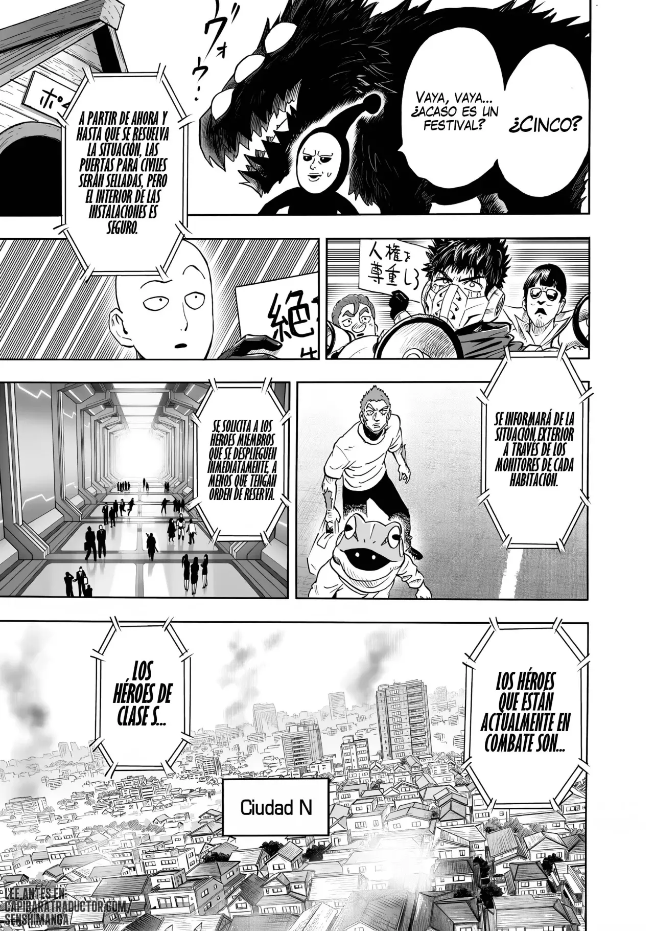 Read One Punch Man ES Manga Online