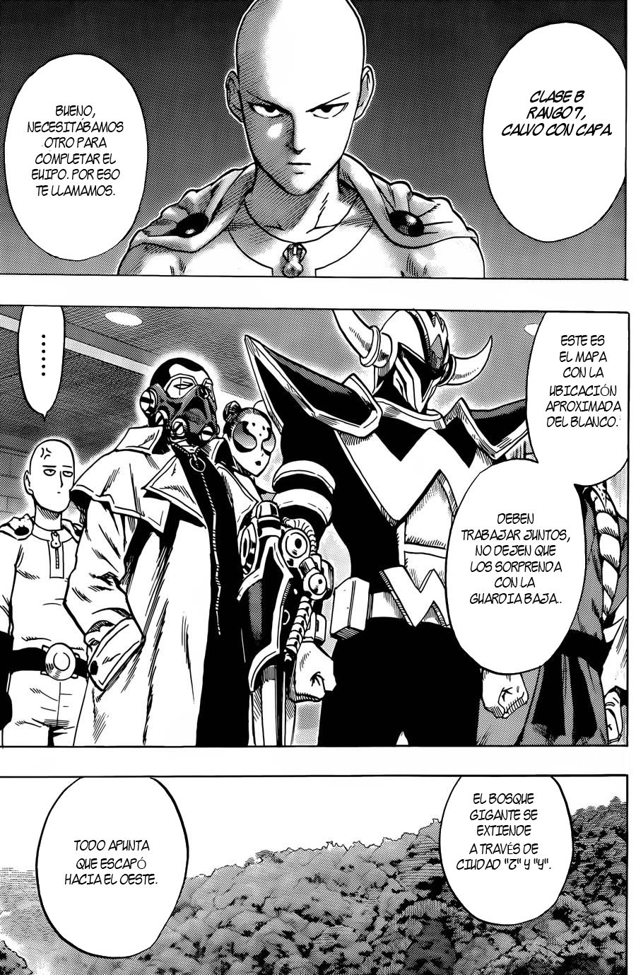 Read One Punch Man ES Manga Online