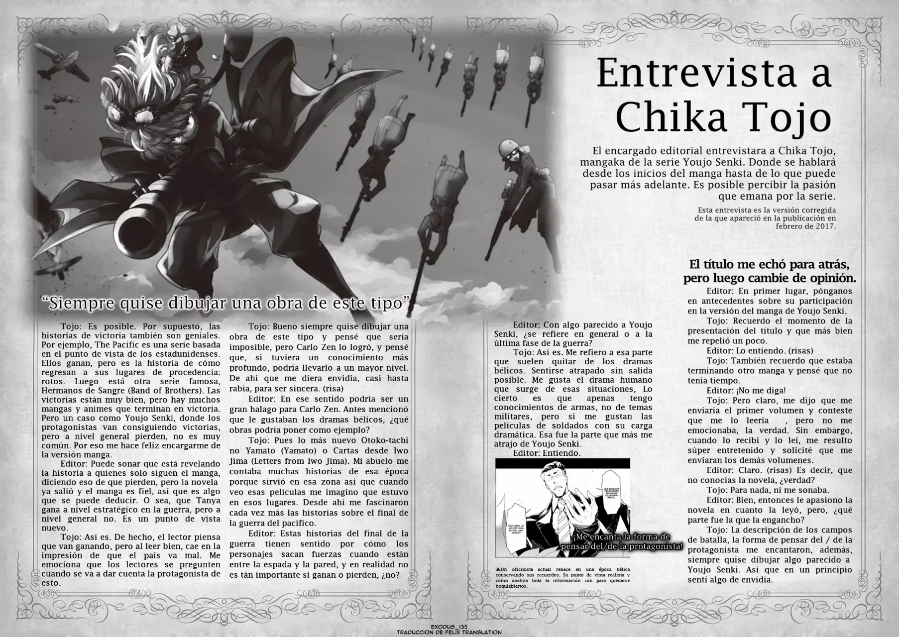 Read Youjo Senki ES Manga Online