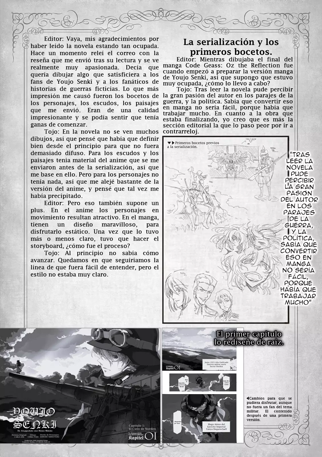 Read Youjo Senki ES Manga Online