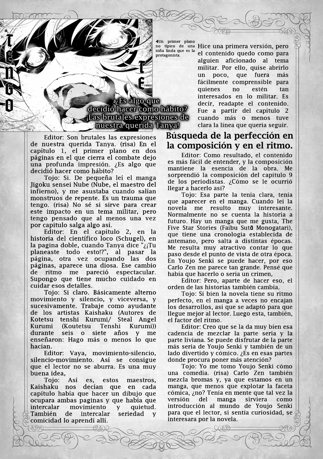 Read Youjo Senki ES Manga Online