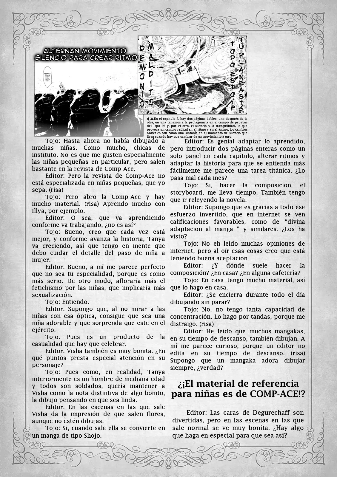 Read Youjo Senki ES Manga Online