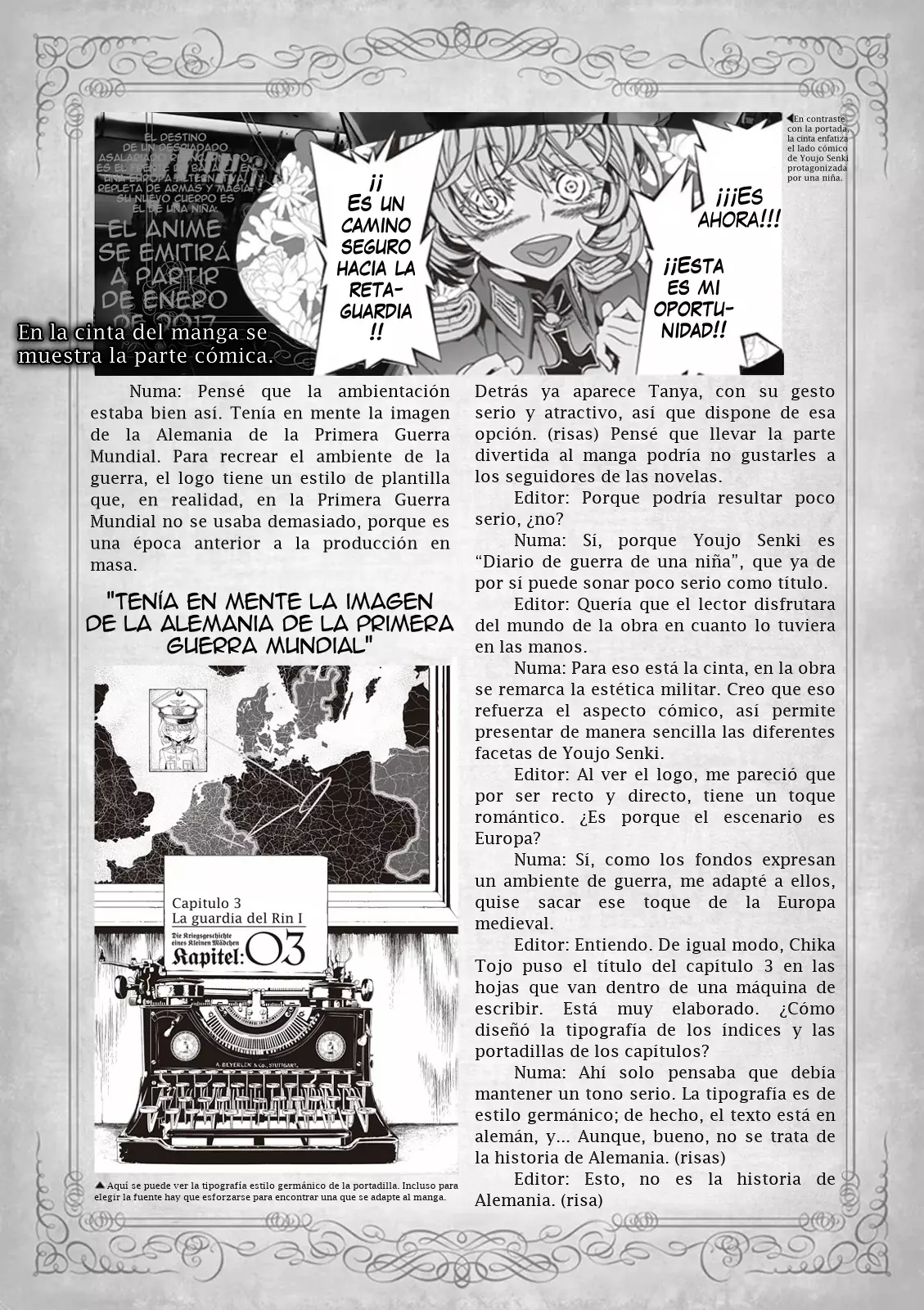 Read Youjo Senki ES Manga Online