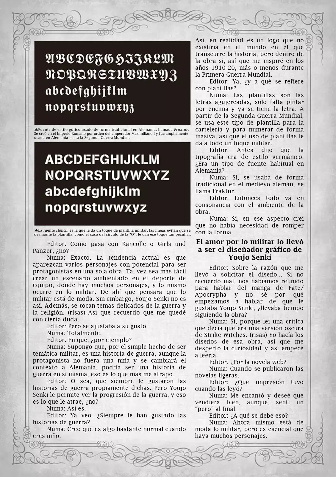 Read Youjo Senki ES Manga Online