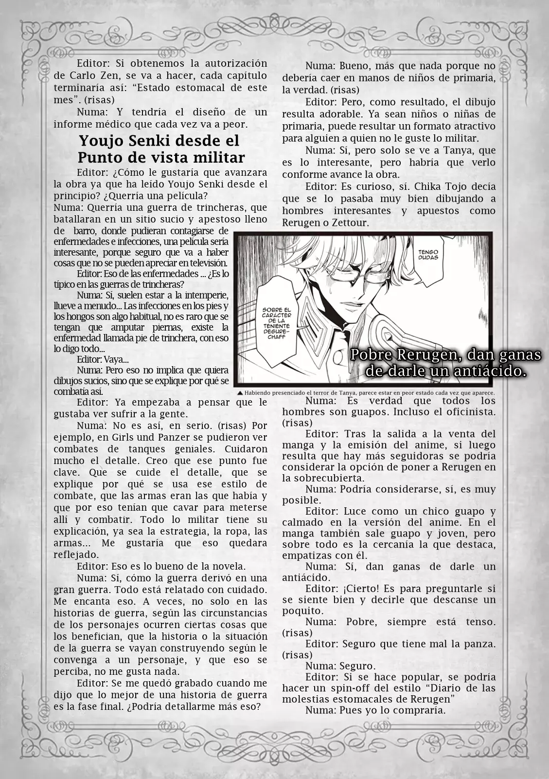 Read Youjo Senki ES Manga Online