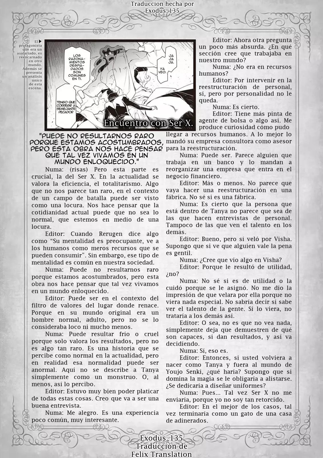 Read Youjo Senki ES Manga Online