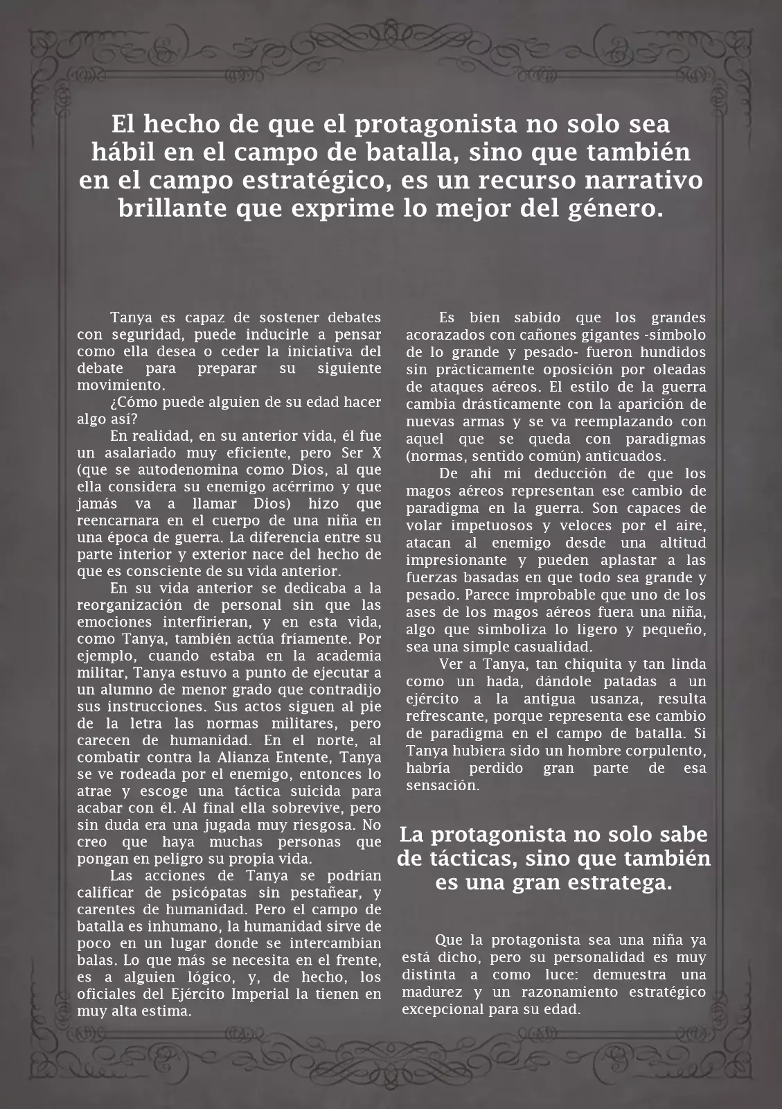 Read Youjo Senki ES Manga Online