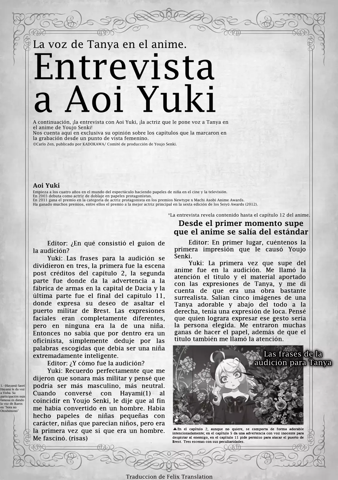 Read Youjo Senki ES Manga Online