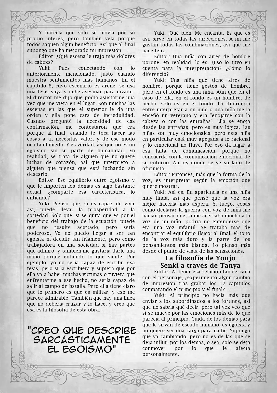 Read Youjo Senki ES Manga Online