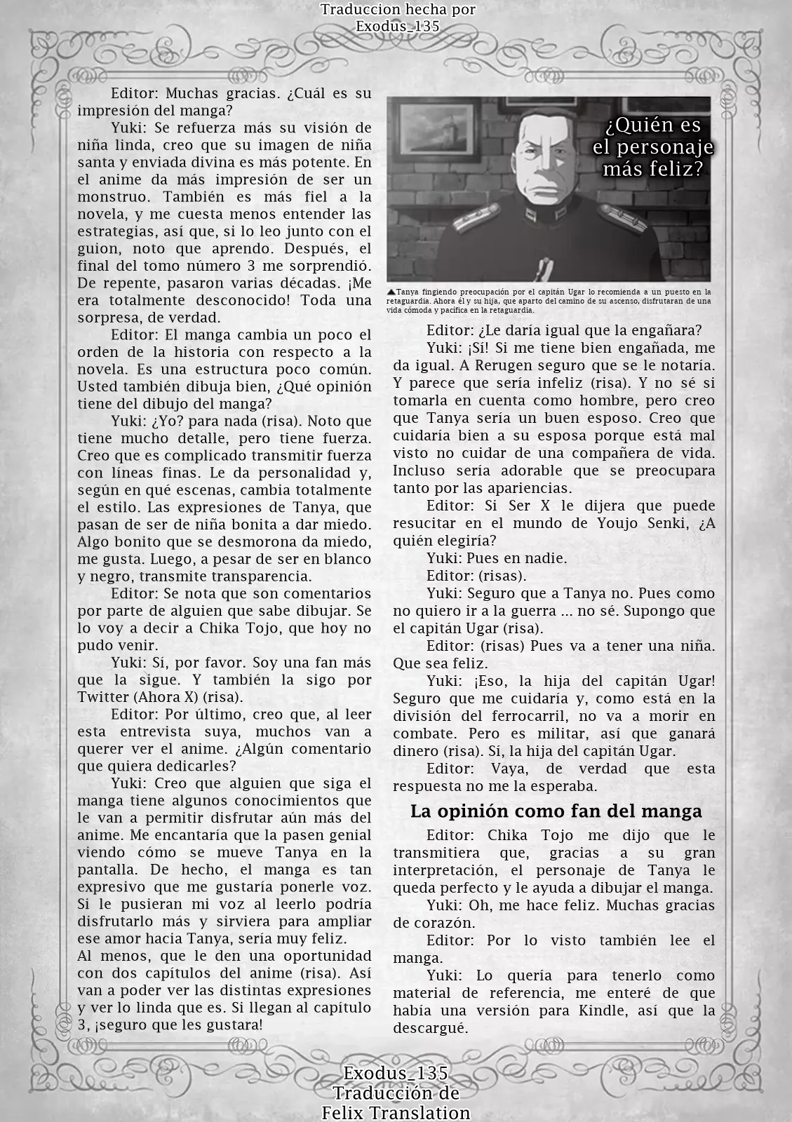 Read Youjo Senki ES Manga Online