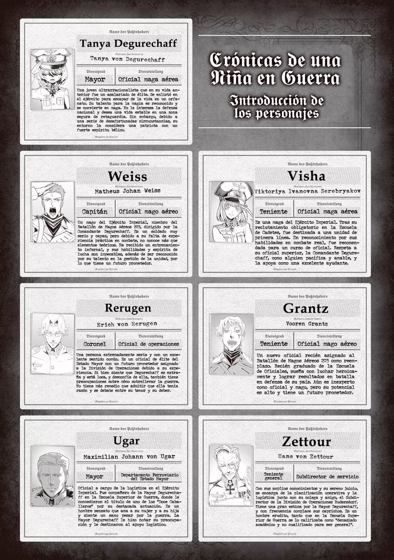 Read Youjo Senki ES Manga Online