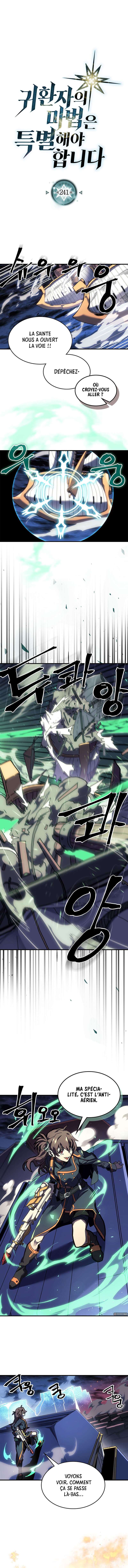 Read A Returner's Magic Should be Special FR Manga Online