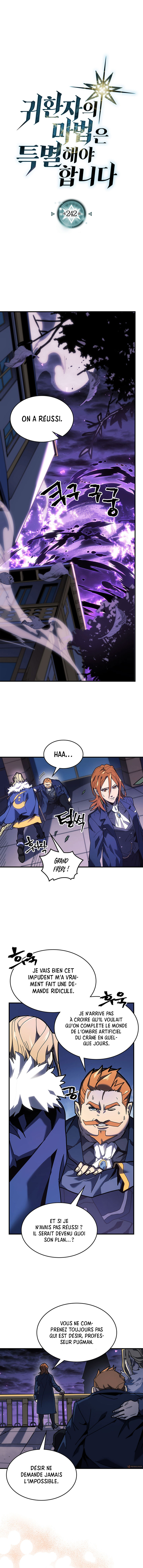 Read A Returner's Magic Should be Special FR Manga Online