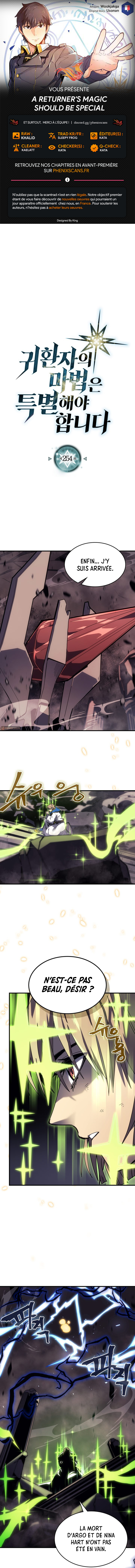 Read A Returner's Magic Should be Special FR Manga Online