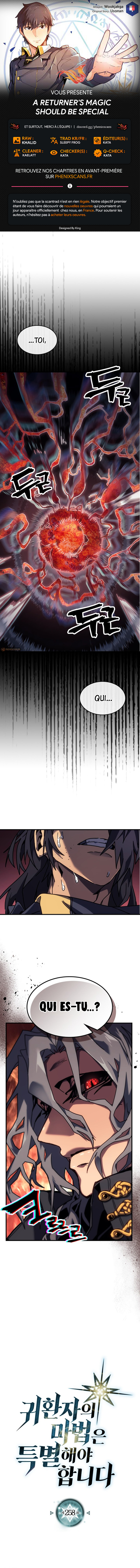 Read A Returner's Magic Should be Special FR Manga Online