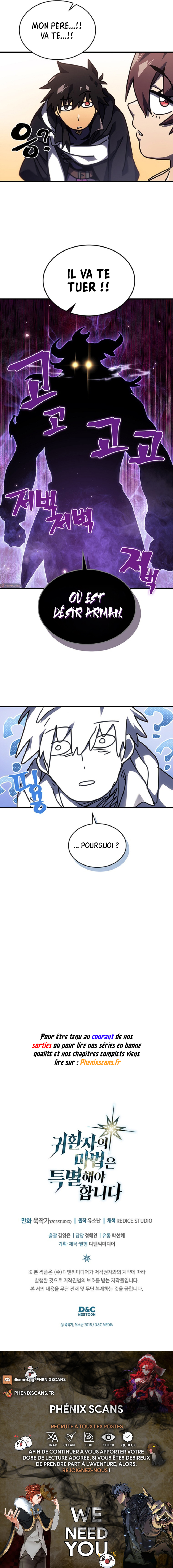 Read A Returner's Magic Should be Special FR Manga Online