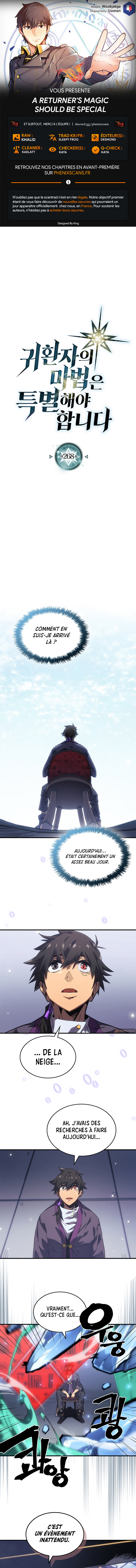 Read A Returner's Magic Should be Special FR Manga Online