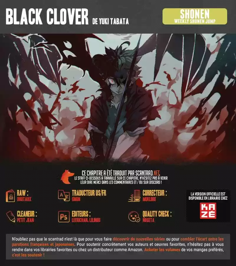 Read Black Clover FR Manga Online