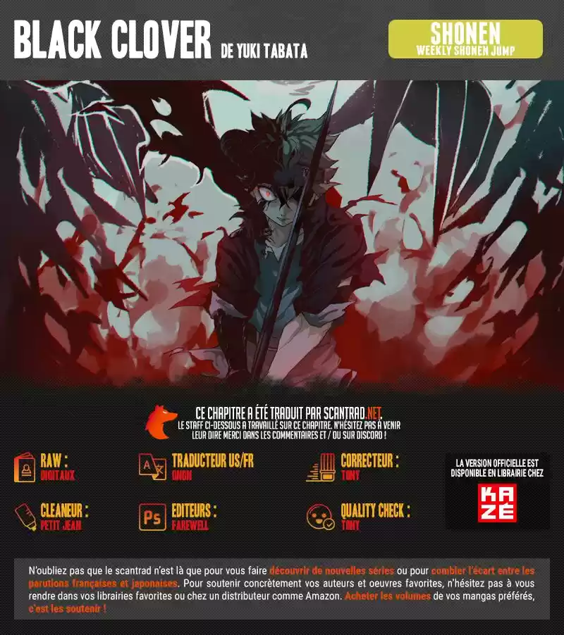 Read Black Clover FR Manga Online