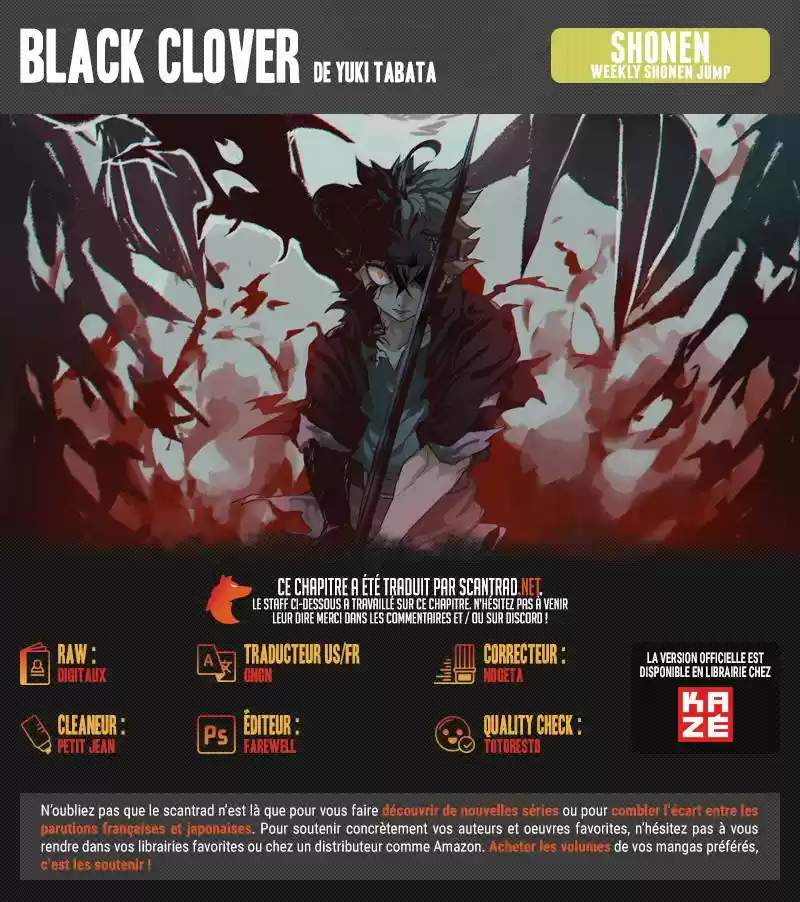 Read Black Clover FR Manga Online