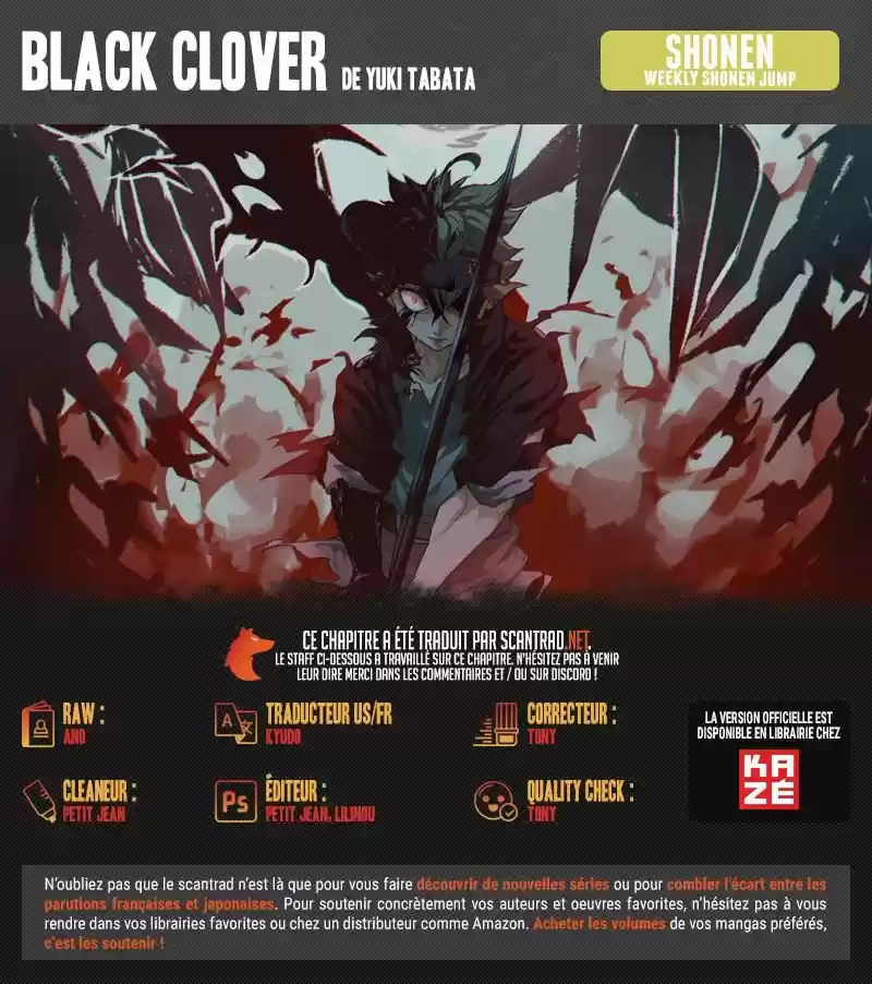 Read Black Clover FR Manga Online