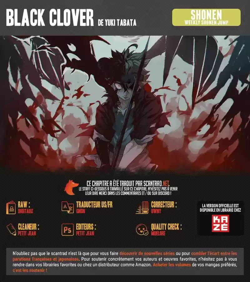 Read Black Clover FR Manga Online