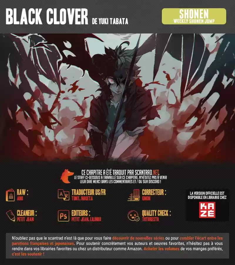Read Black Clover FR Manga Online