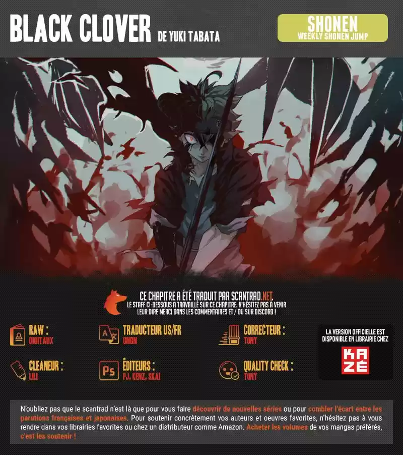 Read Black Clover FR Manga Online
