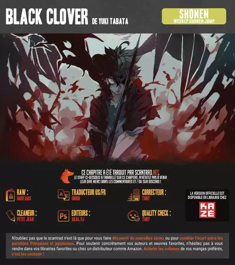 Read Black Clover FR Manga Online