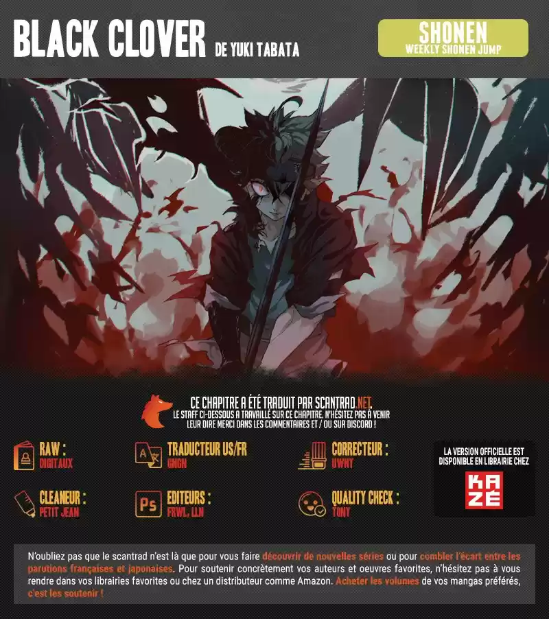 Read Black Clover FR Manga Online