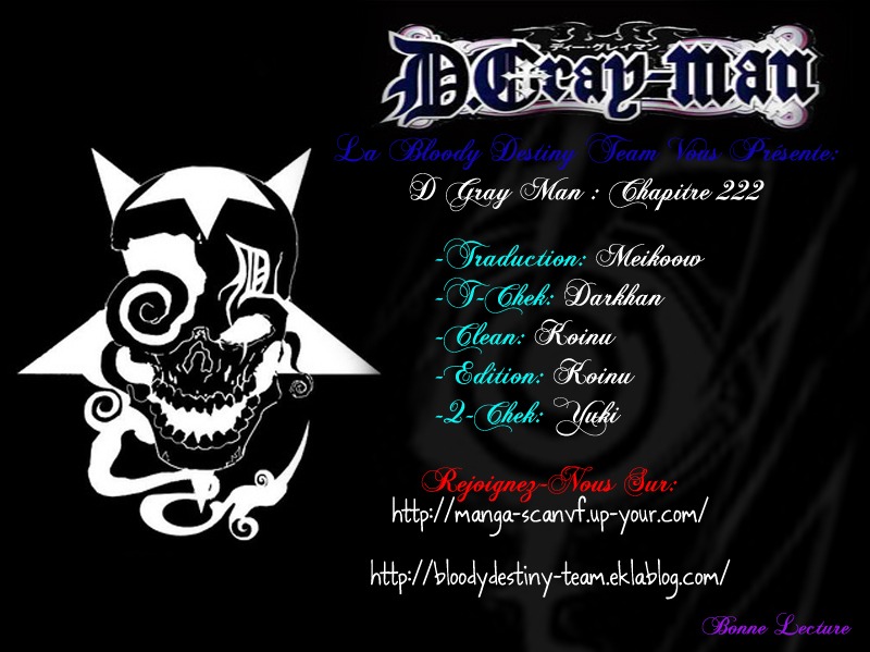 Read D Gray Man FR Manga Online