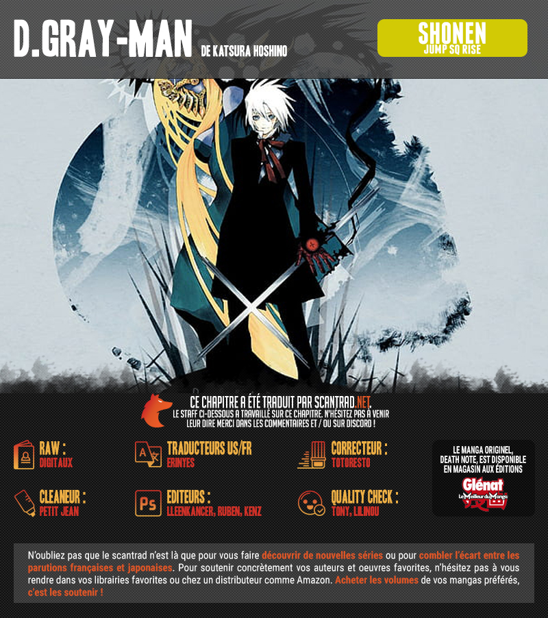 Read D Gray Man FR Manga Online