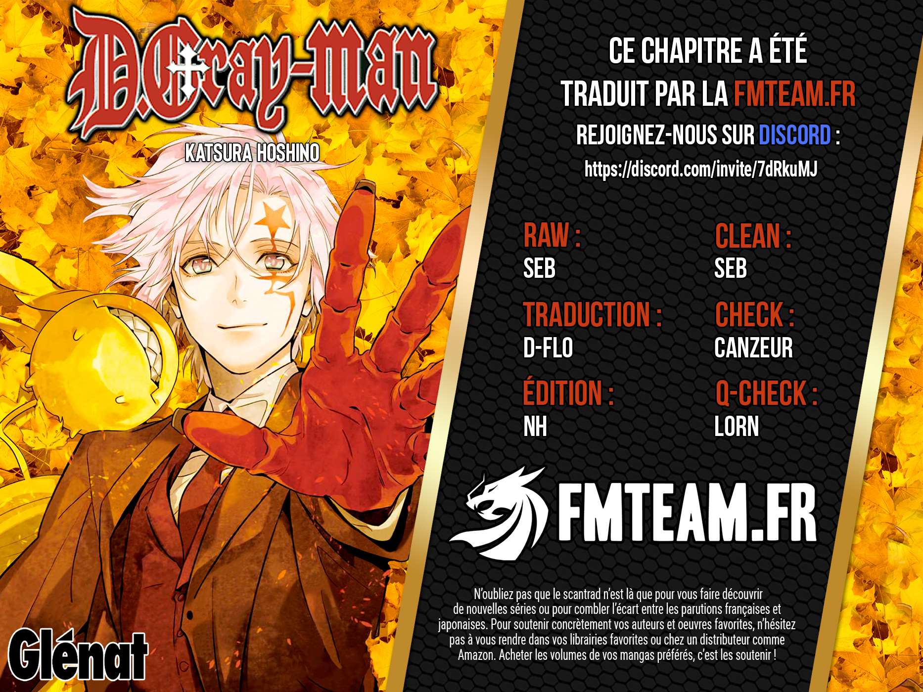 Read D Gray Man FR Manga Online